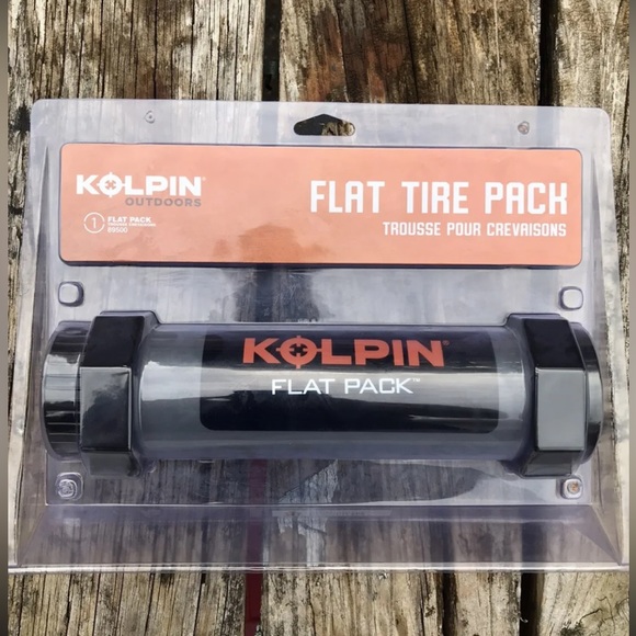 Kolpin Flat Pack Tire and Wheel Tool ATV, Motorcycle, Riding Mower Tire Repair - Picture 1 of 5
